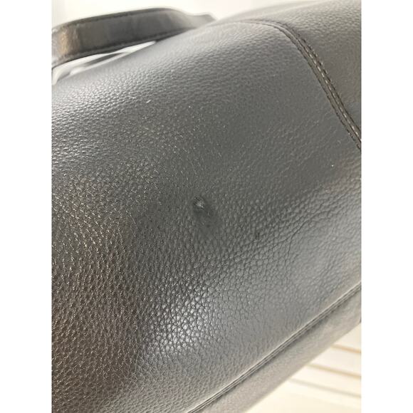 MICHAEL KORS, LARGE BLACK PEBBLED LEATHER WOMENS HADNBAG - Picture 8 of 16